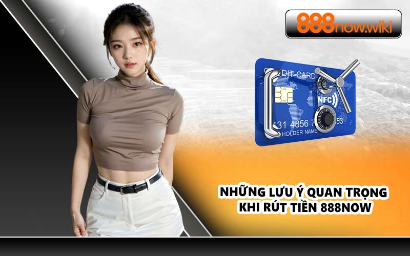 Những lưu ý quan trọng khi rút tiền 888NOW